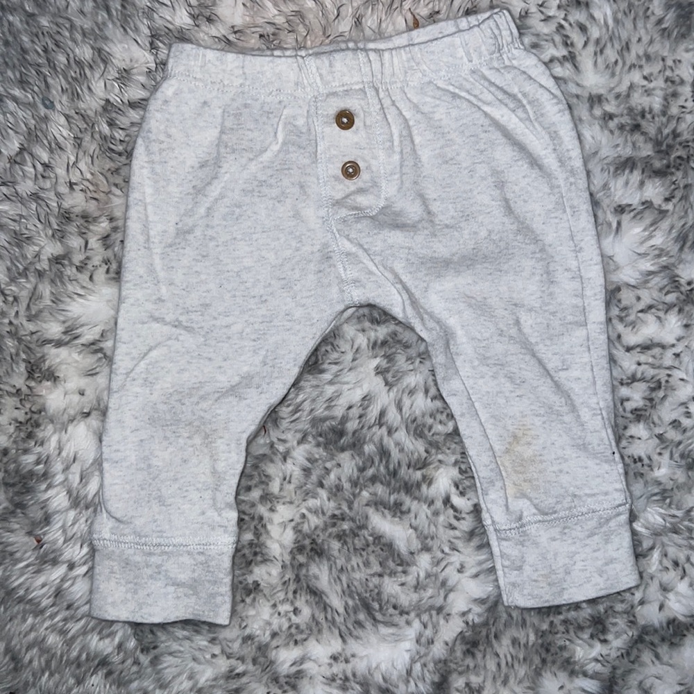 Carter’s boy pants, light grayish color, gently used!